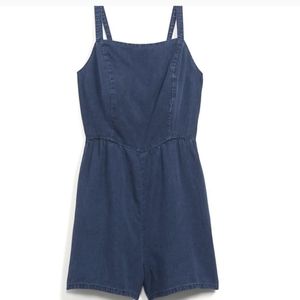 Old Navy Blue Romper (Size: M)